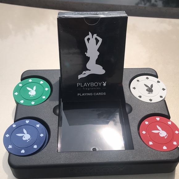 Unopened vintage playboy poker set